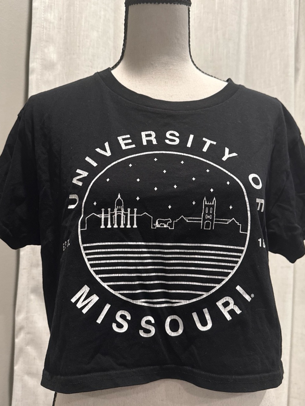 University of Missouri Black Graphic T-Shirt